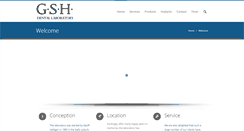 Desktop Screenshot of gsh-dentallab.com